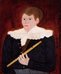 Junge mit Flöte, ca. 1820